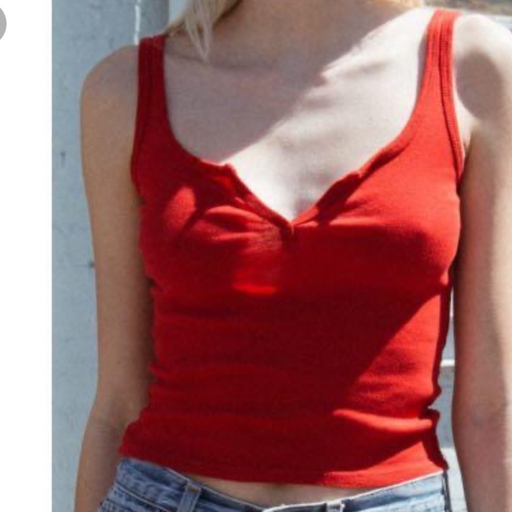BRANDY MELVILLE - Red Tank (os)